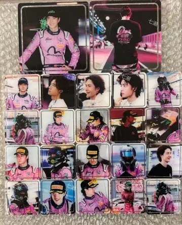 왕이보 85 레이서 아크릴 카드 22장 세트