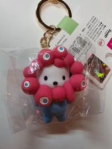 만박 산리오 미야쿠미야쿠 파스텔 키링 포차코 새상품