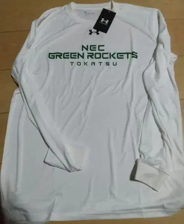 NEC 그린 로켓츠 언더아머 긴팔 T셔츠 L