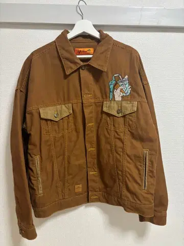 Left Alone 브라운 자켓