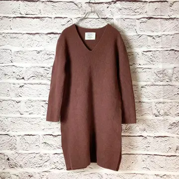 zz1114:FRAYI.D 니트 원피스 F