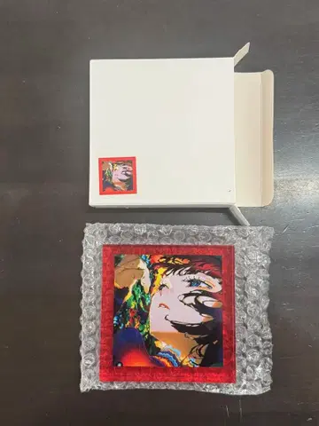 요네야마 마이 아크릴 블록_빨간색