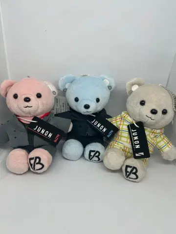 JUNON BE:FIRST 봉제 인형 3체 세트