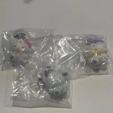 산리오 메지루시 액세서리 포근포근 스노우 3개 세트