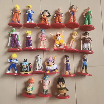 드래곤볼 피규어 세트 21개