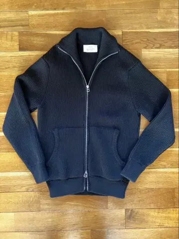 ZARA ORIGINS 블랙 리브 니트 M