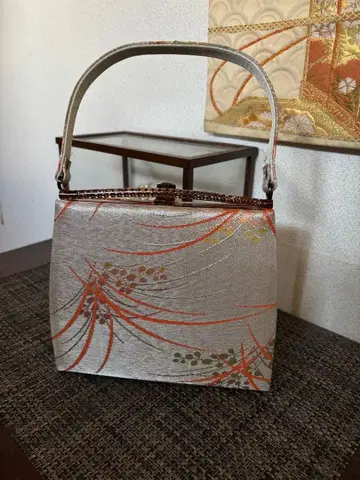 니시진 비단 기모노 가방