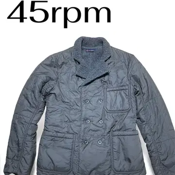 새상품급 45rpm 더블 보아 자켓 블루종 립스탑 1