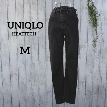 유니클로 히트텍 데님 L 울트라 스트레치 블랙 새상품급