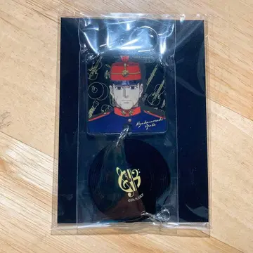 [골든 카무이] 오가타 햐쿠노스케 오케스트라 레코드풍 아크릴 키링