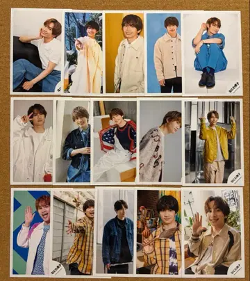 나니와단시 후지와라 죠이치로 사진 30장 세트