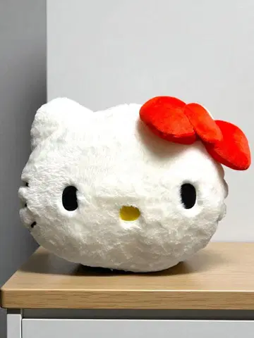 산리오 캐릭터즈 빅 얼굴 쿠션 7 헬로키티 봉제 인형