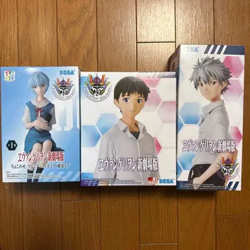 에반게리온 신극장판 피규어 3체 세트