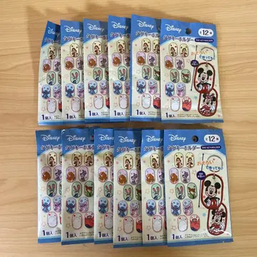 디즈니 세리아 택 키링 12개
