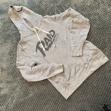 RAID JAPAN 썬더 로고 후드티 S 사이즈 그레이