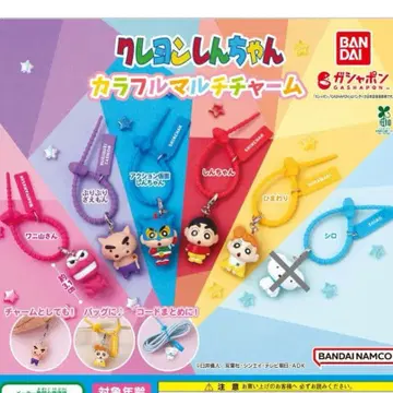 익명 당일 발송 짱구는 못말려(크레용 신짱) 컬러풀 멀티 참 5종 세트