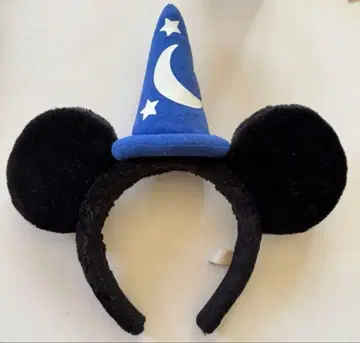 미키마우스 마법사 모자 머리띠