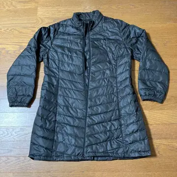 여성용 블랙 퀼팅 자켓