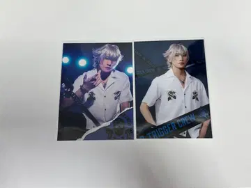 아오히츠기 사마토키 미크스테 TRIGGER CREW 브로마이드 세트 2매