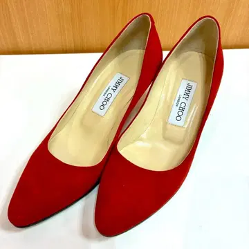 지미추 펌프스 빨간색 23cm