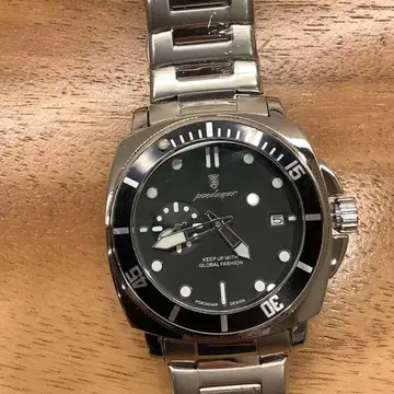 POEDAGAR 다이버 워치 블랙