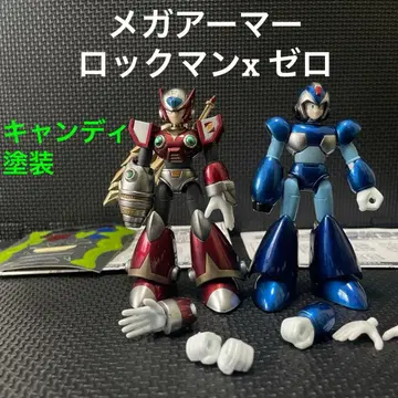 메가아머 록맨 x 제로 페인팅 완성품 피규어 프라모델 megaman