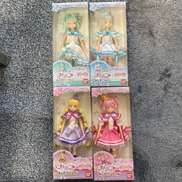 원더풀 프리큐어 피규어 4체 세트