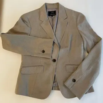 23구 테일러드 자켓 38 브라운 계열 스웨이드 느낌