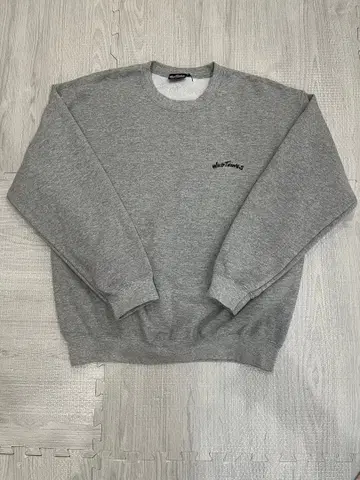 WILD THINGS 그레이 스웨트 셔츠 L