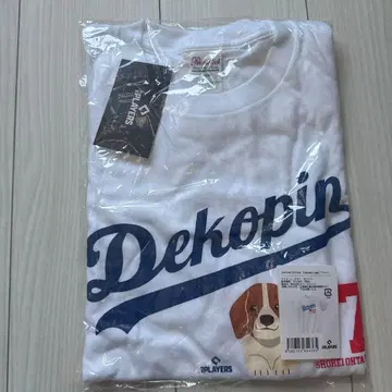 오타니 쇼헤이 데코핀 T셔츠 화이트 L 미사용 새상품