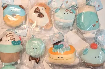 동글동글 눈 초코민트 마스코트 키링 8개 새상품 YELL