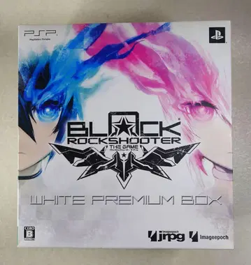 PSP 블랙 록 슈터 한정판 화이트 프리미엄 BOX