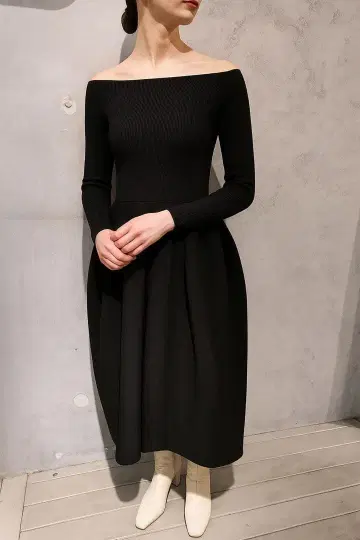 CFCL 글리터 원피스 오프숄더