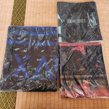 XANVALA 라이브 한정판 타월 세트 (3개)