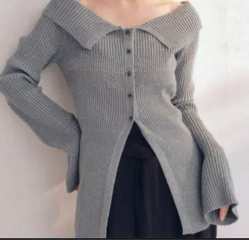 Andequal glitter lib 니트 블루