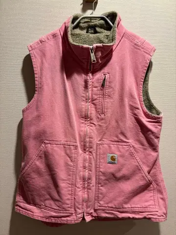 [ Carhartt ] 핑크 베스트