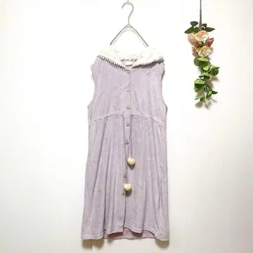 [ Mon contetto ] 슬리브리스 튜닉 라벤더 ( M )