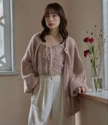 [ 예약 상품 ] mideal 스팽글 니트 앙상블