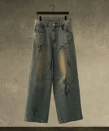 SWAGVIBE 배기 핏 데님