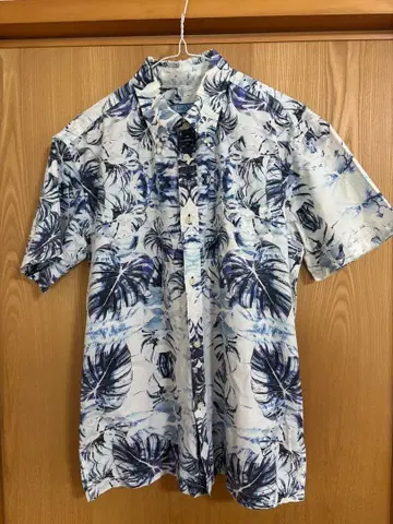 MAJUN 반팔 하와이안 셔츠 LL