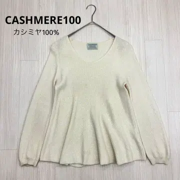 CASHMERE 100 캐시미어 100% A라인 니트 스웨터