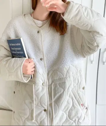 J aVa 플리스 퀼팅 자켓