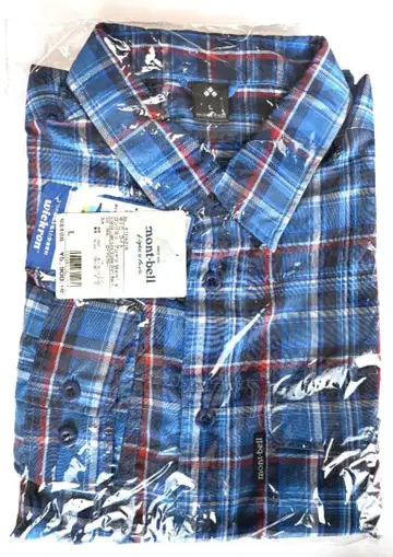 몽벨 WIC.라이트 롱 슬리브 셔츠 L 사이즈 RBL 미개봉