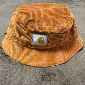 carhartt 코듀로이 버킷 햇 S-M 브라운