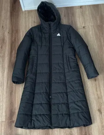 아디다스 벤치 코트 롱 코트 블랙 M adidasA 라인 여성용