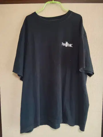 PHARNK 오버 사이즈 T셔츠 블랙