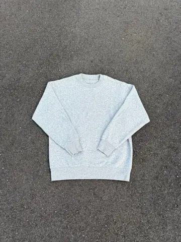 무인양품 맨투맨 그레이