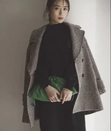 택 포함 새상품 아푸와이저 리셰 더블 버튼 P 코트 S~M