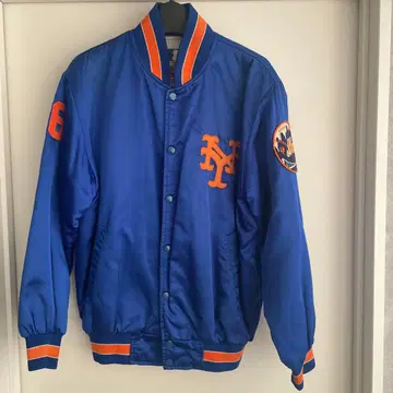 빈티지 뉴욕 메츠 바시티 자켓 #13 M
