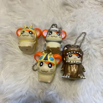 고지하무군 하무타로 고질라 모스라 키링 4개 세트